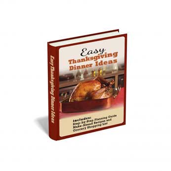 Easy Thanksgiving Dinner Ideas E-Book