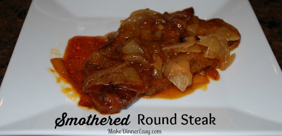 Round Steaks Smothered In Onions
