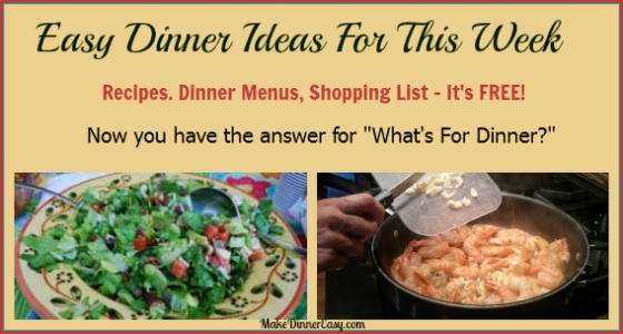 Easy Family Dinner Ideas What To Make For Dinner Tonight