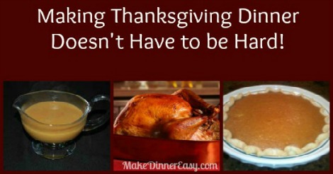 thanksgiving dinner ideas