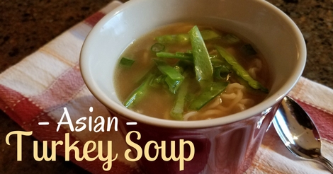 Asian turkey soup recipe