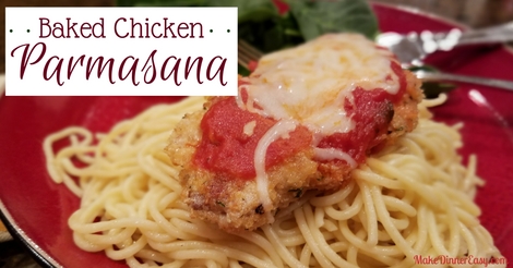 Baked Chicken Parmasana Recipe