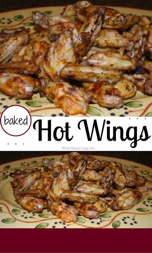 baked hot wings recipe