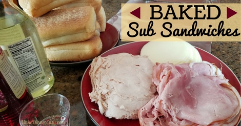 Baked Sub Sandwiches