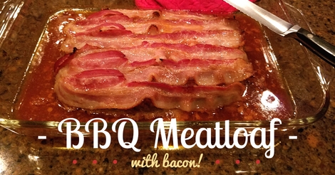bbq bacon topped meatloaf recipe