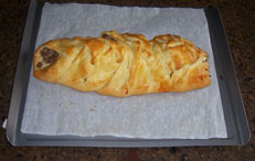 Photo of beef strudel