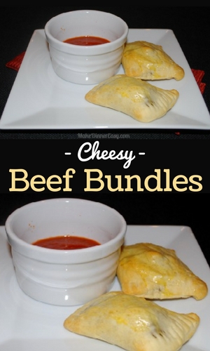 how to make cheesy beef bundles