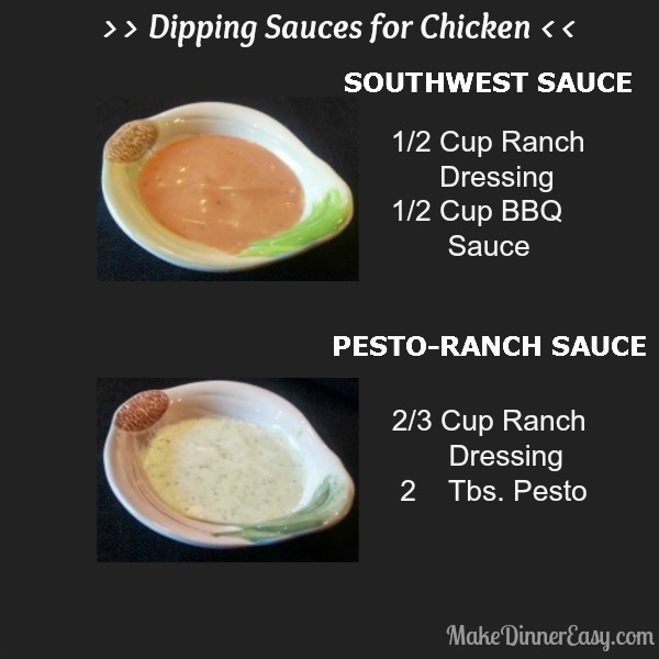 chicken dipping sauces