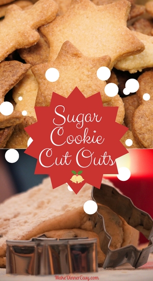 Christmas sugar cookie cut out recipe