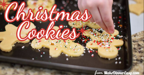 List of holiday Christmas cookie recipes