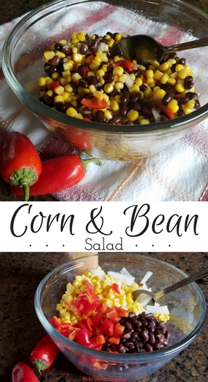 Corn and bean salad recipe