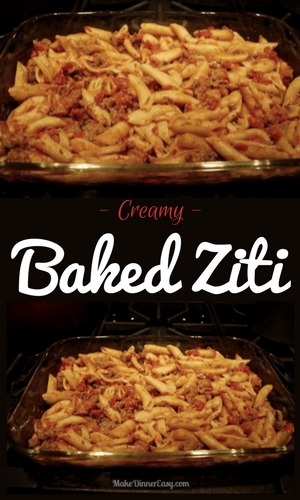 baked ziti recipe