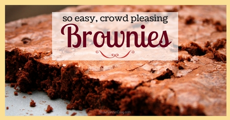 Brownies for a crowd.