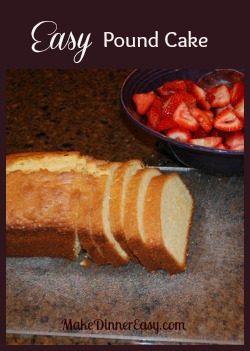 pound cake recipe