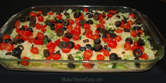 fresh taco dip recipe