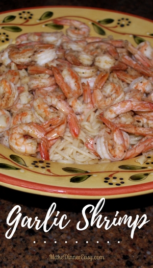 Quick and easy garlic shrimp recipe