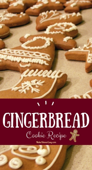 Gingerbread cookie recipe