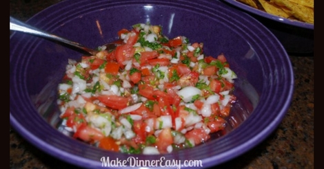 homemade salsa recipe