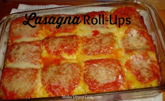 lasagna roll ups