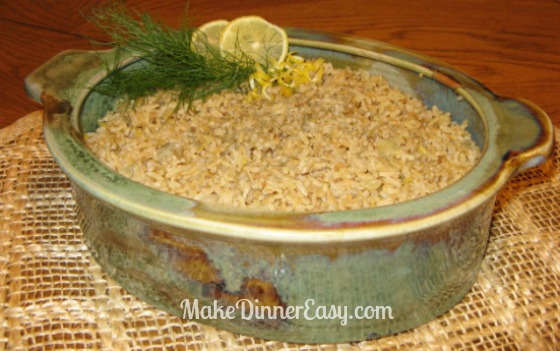 Lemon Dilled Rice