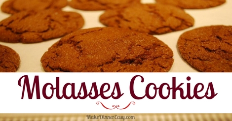 molasses cookie recipe