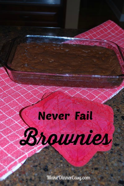 never fail brownie recipe