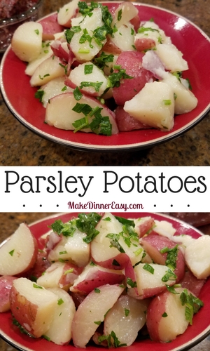 Parsley potatoes recipe