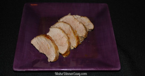 grilled pork tenderloin with sesame seeds