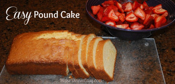easy pound cake