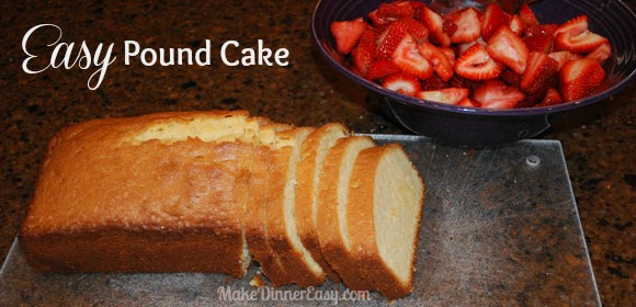easy pound cake