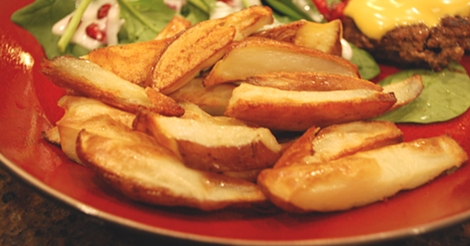 Oven Roasted French Fries Recipe