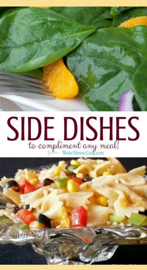Easy side dish recipes.