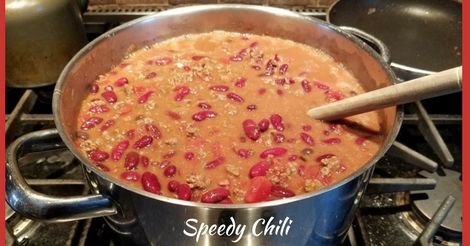 Speedy Chili Recipe
