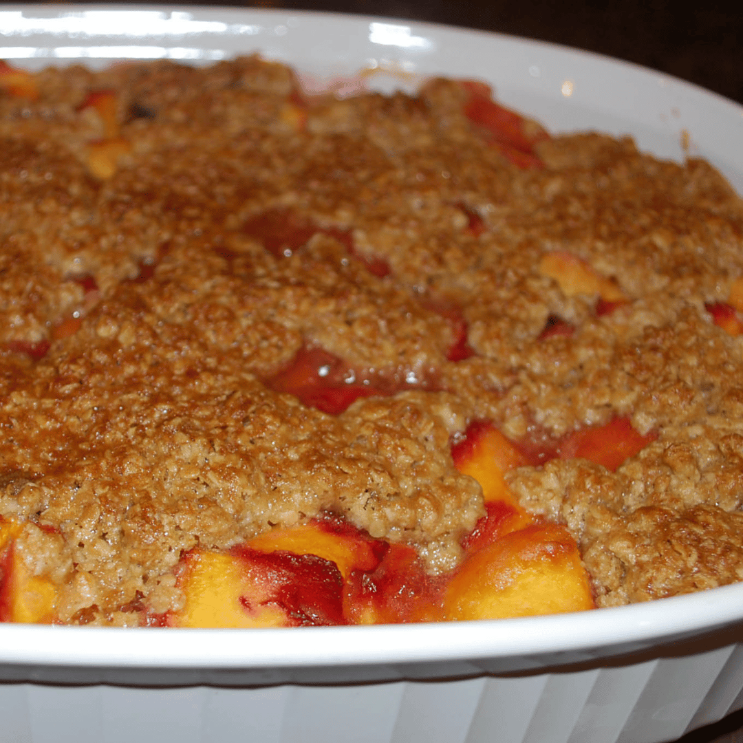 Fresh Peach Crisp