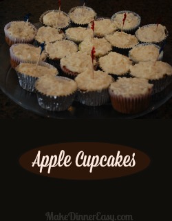 apple cupcakes