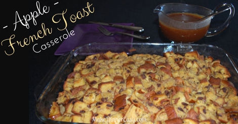 apple french toast casserole