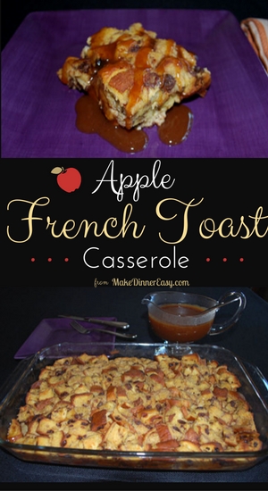 apple french toast casserole recipe