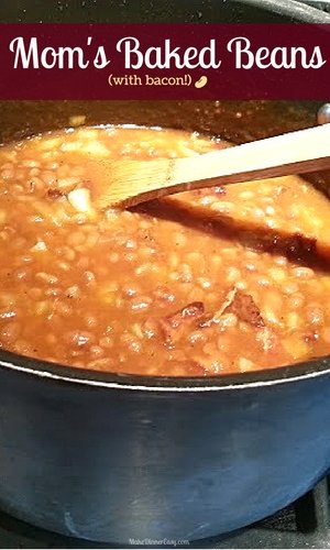 Baked beans recipe (with bacon)
