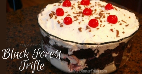 black forest trifle