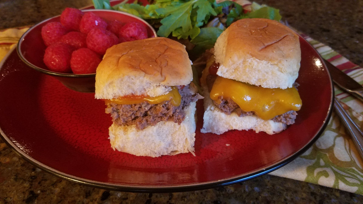 A really kid friendly recipe for cheese burger sliders.