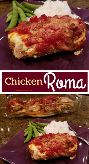 Baked Chicken Roma recipe