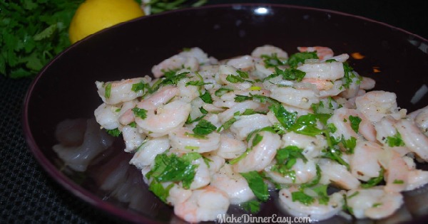 cilantro citrus shrimp recipe