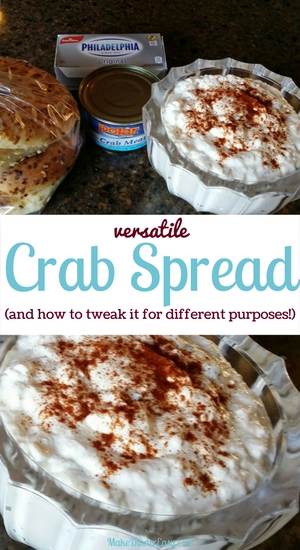 versatile crab spread