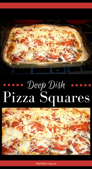 deep dish pizza squares recipe