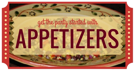 Easy appetizer recipes to get the party started.