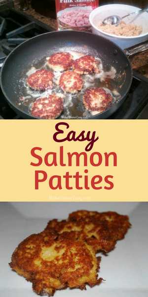 Go retro in an easy way with this Salmon Patty Recipe