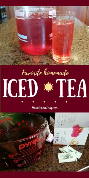 favorite homemade iced tea recipe