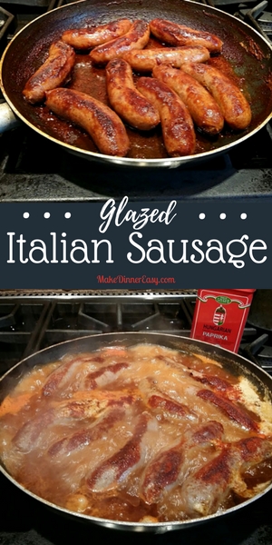 Glazed Italian Sausage Recipe