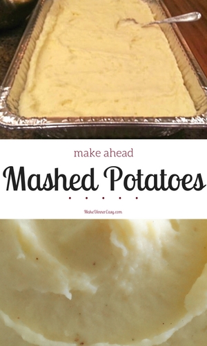 make ahead mashed potato recipe