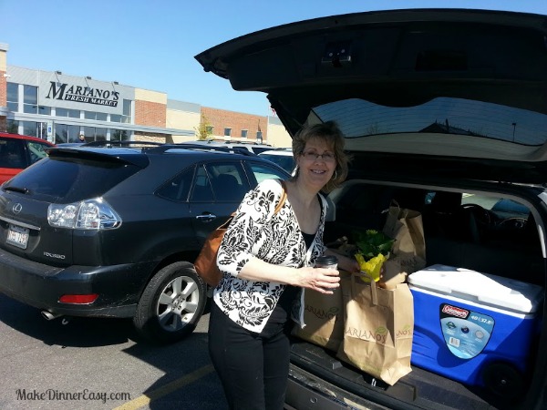 Shopping at Mariano's